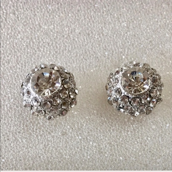 4 Pairs Bundle Earrings with Rhinestones - Picture 4 of 4